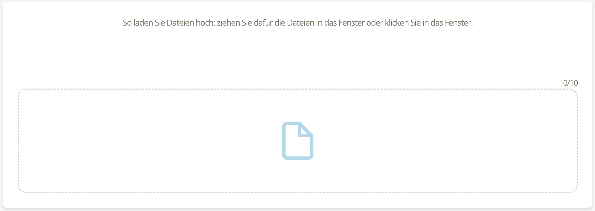 Upload files for device master data